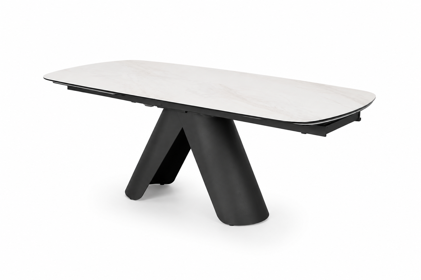Marbrè Lucente Extendable Ceramic Stone Dining Table