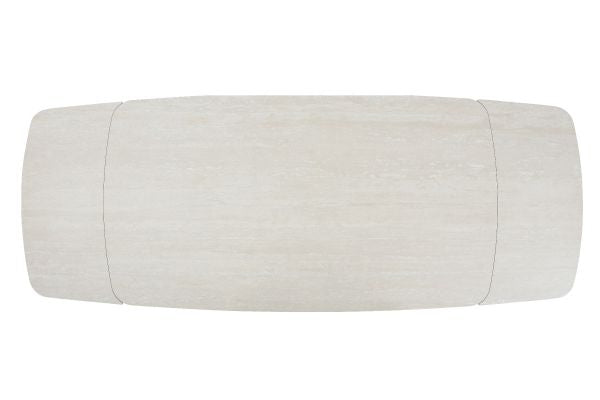 Marbrè Halo Extendable Sintered Stone Dining Table