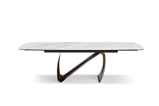 Marbrè Atelier Extendable Sintered Stone Dining Table – alternate product view
