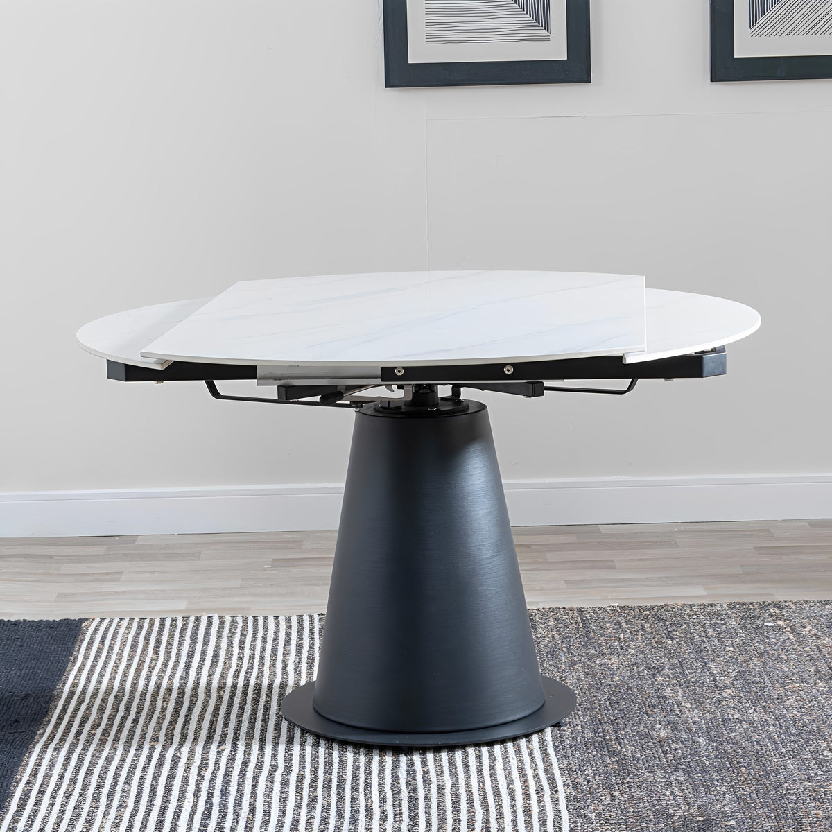 Marbrè Capella Extendable Ceramic Dining Table