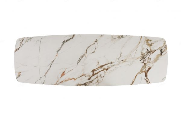 Marbré Arco Extendable Stone Dining Table - Marbre Dining CompanyDining Tables