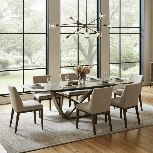 How to Choose the Right Dining Table Size - Marbre Dining Company