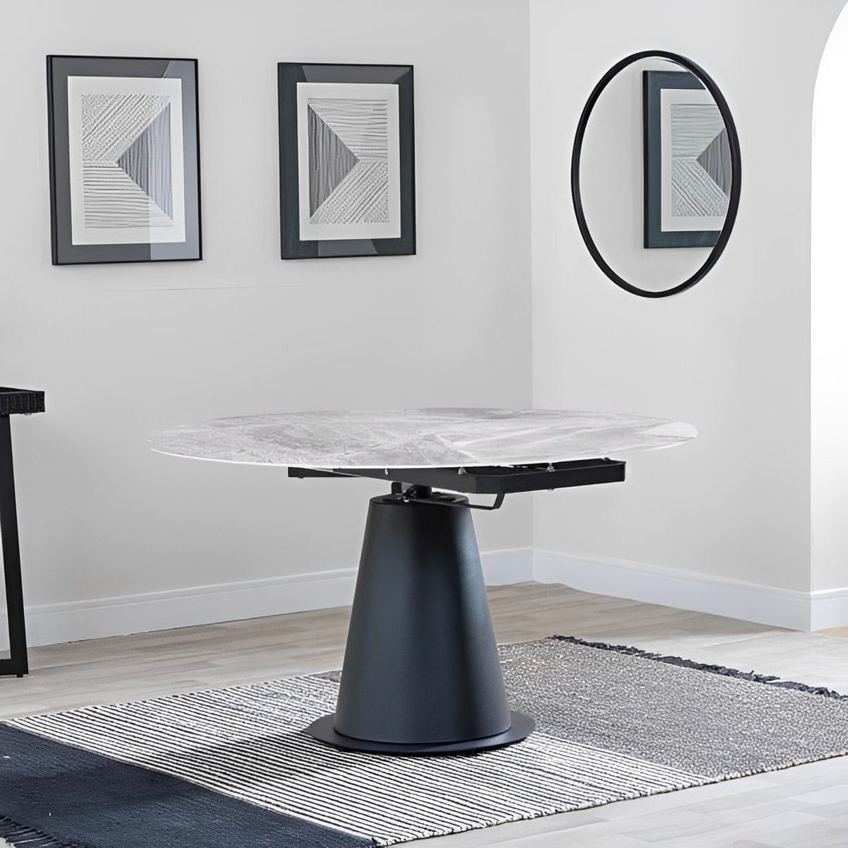 Marbrè Capella Extendable Ceramic Dining Table