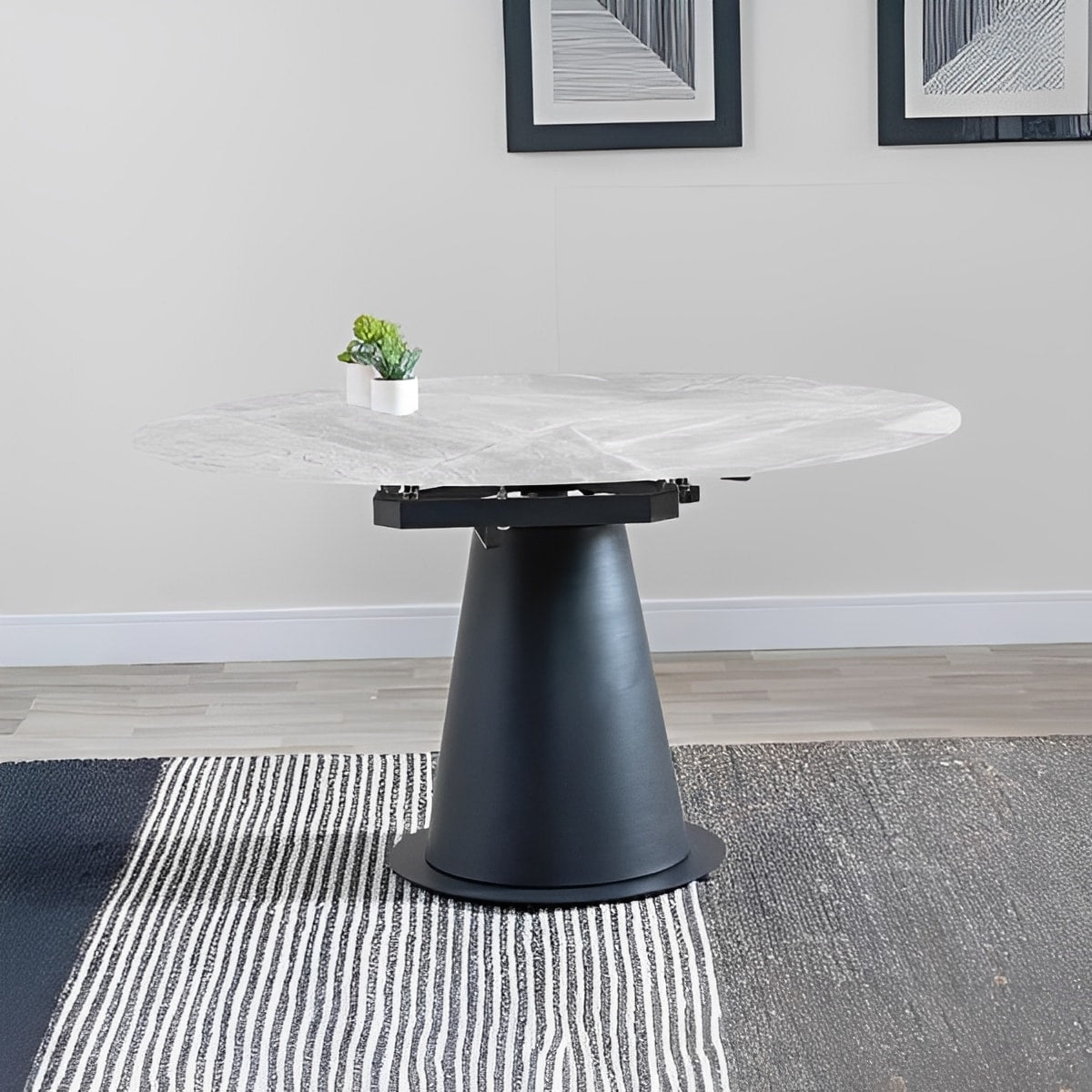 Marbrè Capella Extendable Ceramic Dining Table