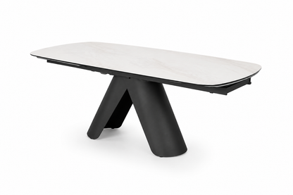 Marbrè Lucente Extendable Ceramic Stone Dining Table