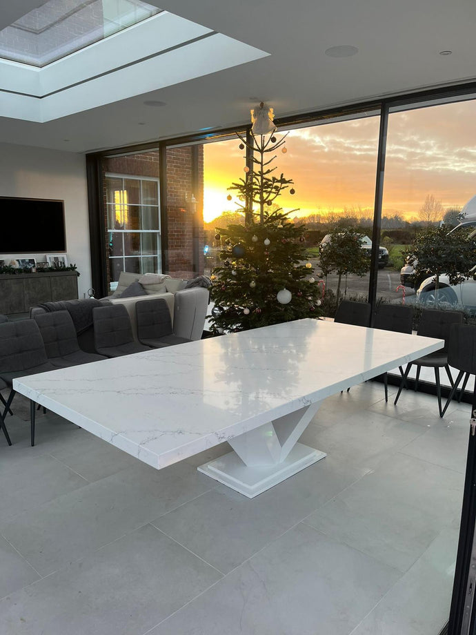 Valentina bespoke stone dining table