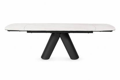 Marbrè Lucente Extendable Ceramic Stone Dining Table