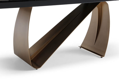 Marbrè Atelier Extendable Sintered Stone Dining Table