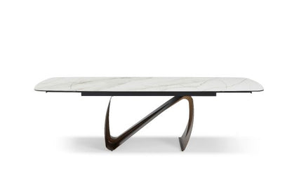 Marbrè Atelier Extendable Sintered Stone Dining Table