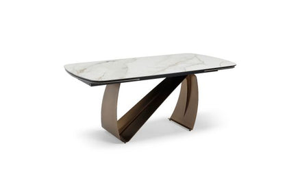 Marbrè Atelier Extendable Sintered Stone Dining Table