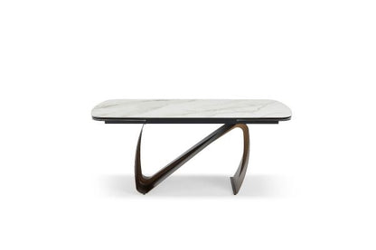 Marbrè Atelier Extendable Sintered Stone Dining Table
