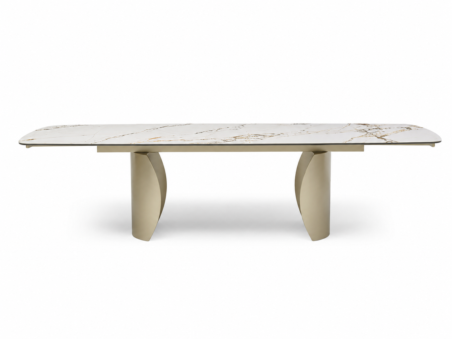 Marbrè Arco Extendable Italian Ceramic Dining Table