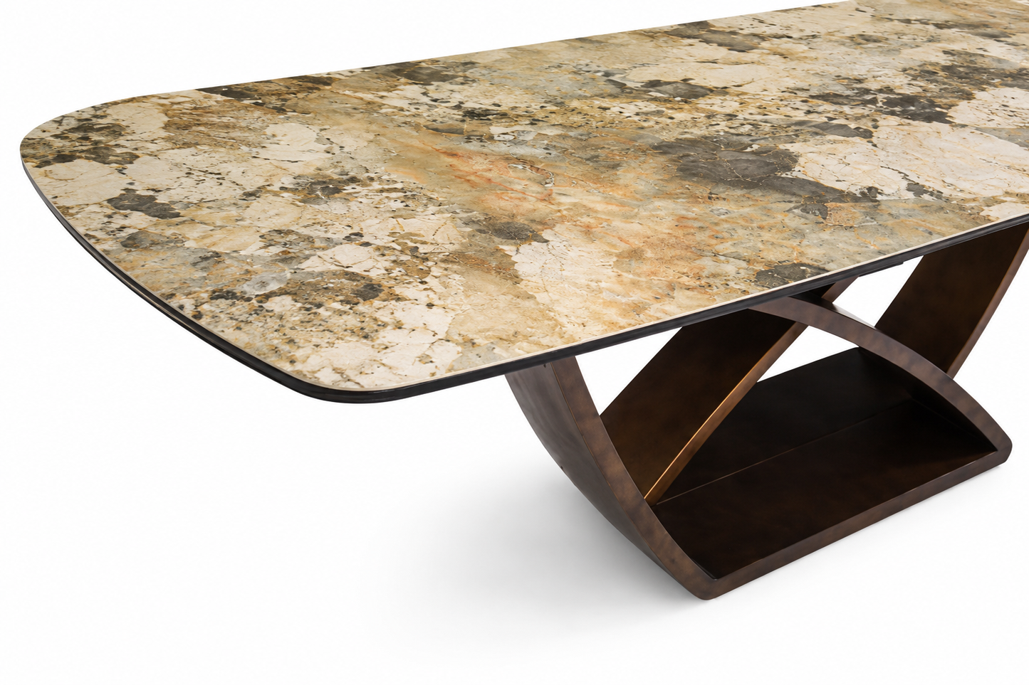 Marbrè Milano Extendable Italian Ceramic Dining Table