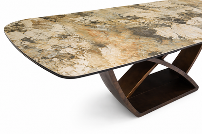Marbrè Milano Extendable Italian Ceramic Dining Table