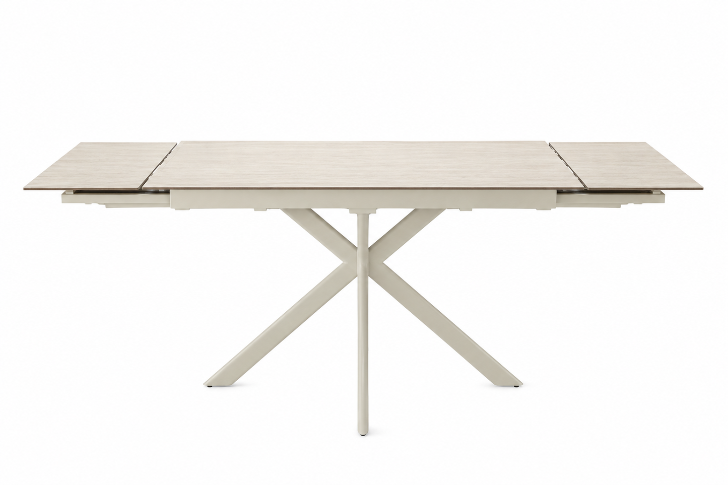 Marbrè Alba Extendable Ceramic Stone Dining Table