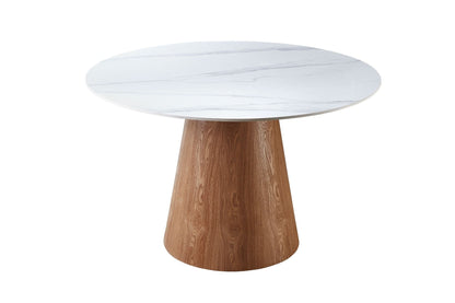 Marbrè Luca Round Sintered Stone Dining Table