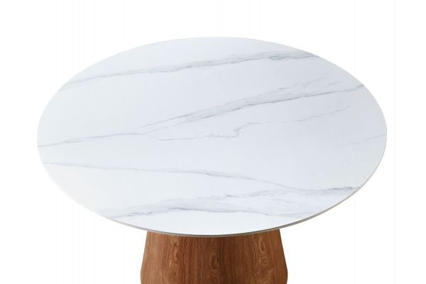 Marbrè Luca Round Sintered Stone Dining Table