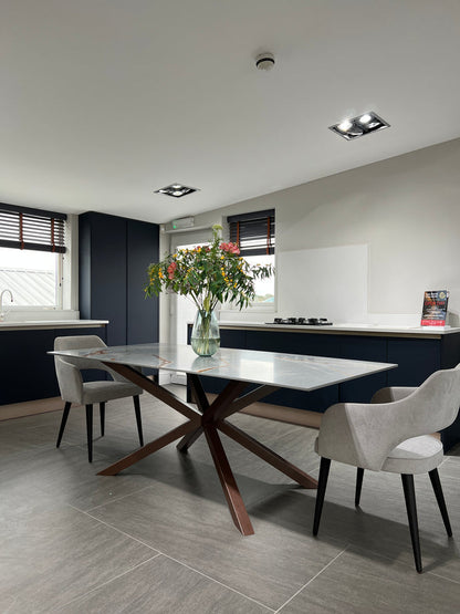 Marbré Altura Sintered Stone Dining Table