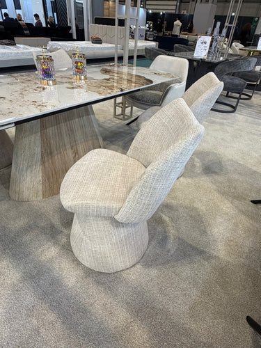 Marbrè Sorrento Cream Ceramic Dining Table