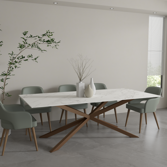 Marbré Altura Sintered Stone Dining Table