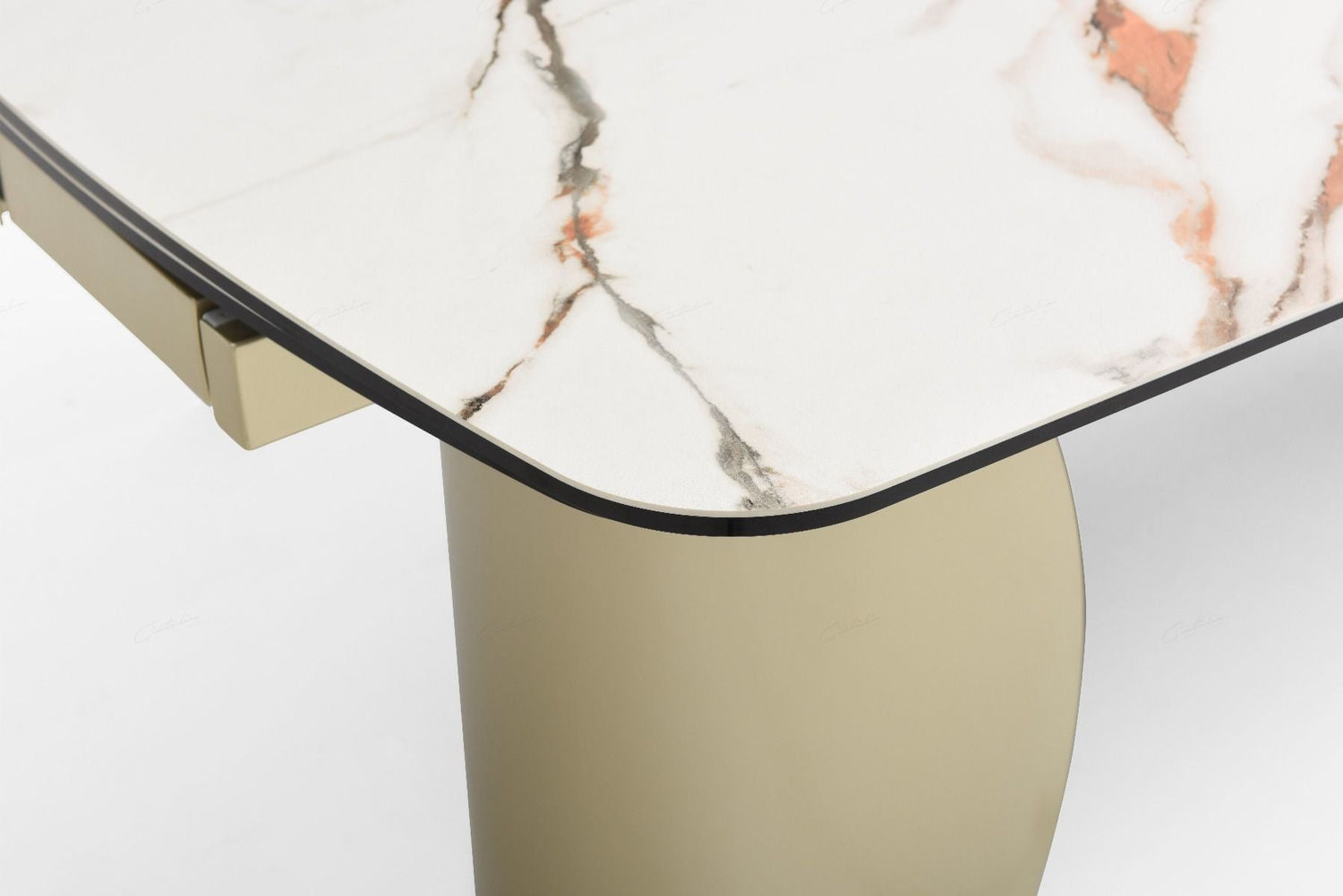 Marbré Arco Extendable Stone Dining Table - Marbre Dining CompanyDining Tables