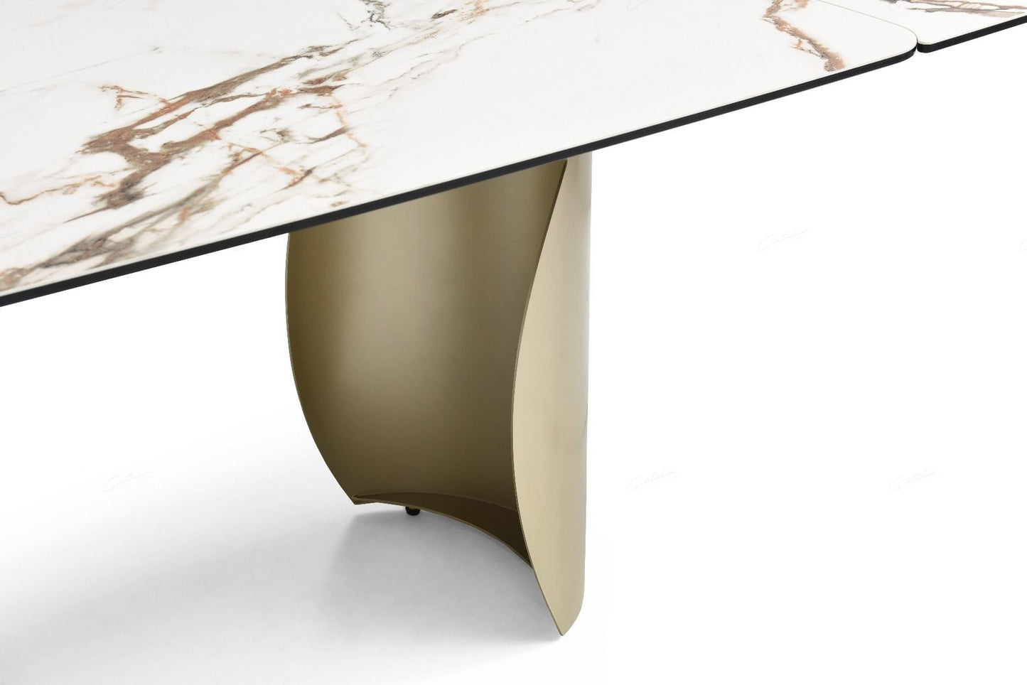 Marbré Arco Extendable Stone Dining Table - Marbre Dining CompanyDining Tables