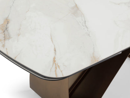 Marbrè Atelier Extendable Stone Dining Table - Marbre Dining CompanyDining Tables