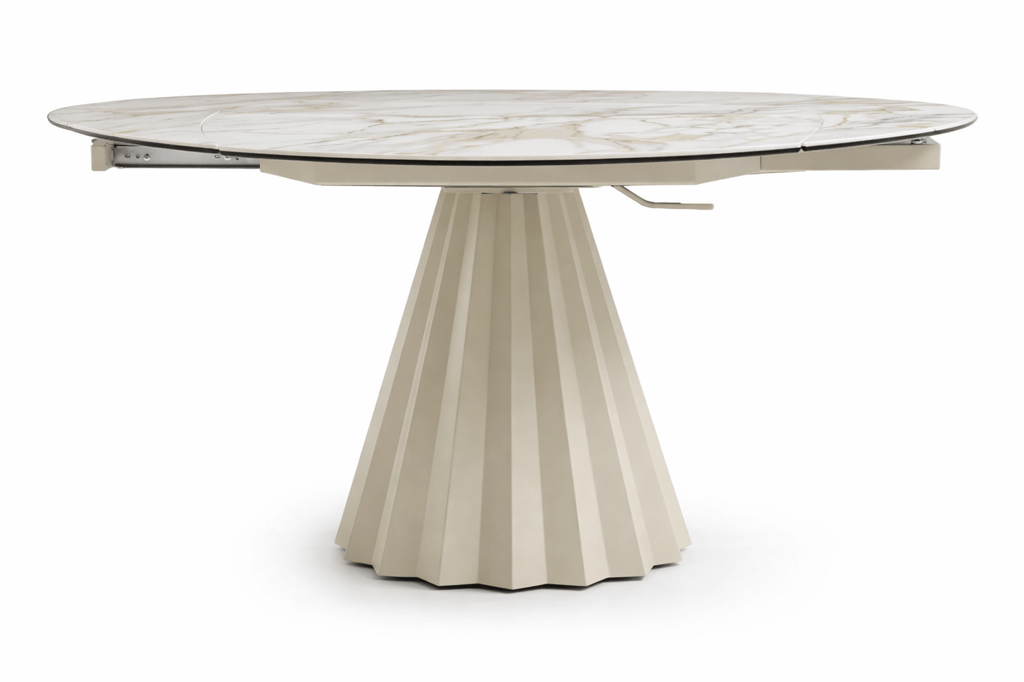 Marbrè Aureo Extendable Stone Dining Table - Marbre Dining CompanyDining Tables