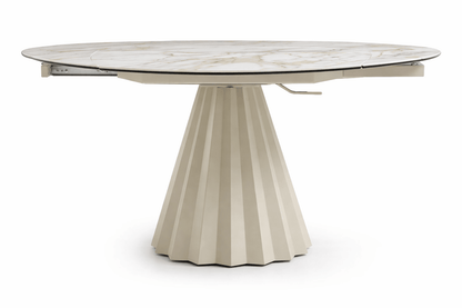 Marbrè Aureo Extendable Stone Dining Table - Marbre Dining CompanyDining Tables