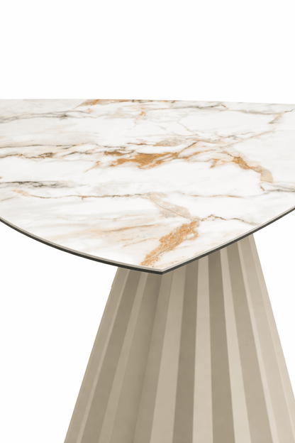 Marbrè Aureo Extendable Stone Dining Table - Marbre Dining CompanyDining Tables