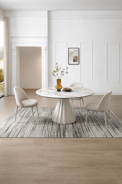 Marbrè Aureo Extendable Stone Dining Table - Marbre Dining CompanyDining Tables