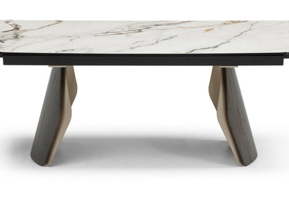 Marbré Colonna Extendable Stone Dining Table - Marbre Dining CompanyDining Tables