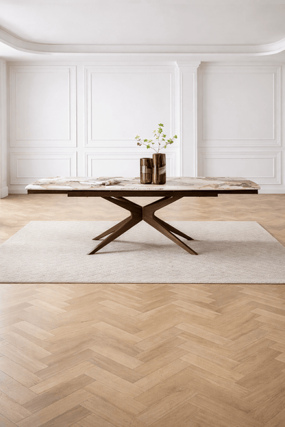 Marbrè Eterno Extendable Stone Dining Table - Marbre Dining CompanyDining Tables