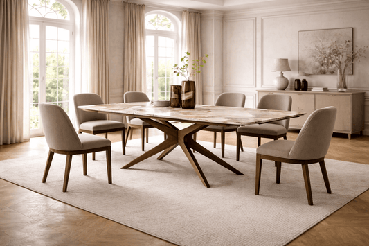 Marbrè Eterno Extendable Stone Dining Table - Marbre Dining CompanyDining Tables