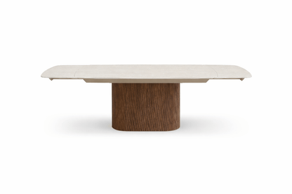 Marbré Halo Extendable Stone Dining Table - Marbre Dining CompanyDining Tables