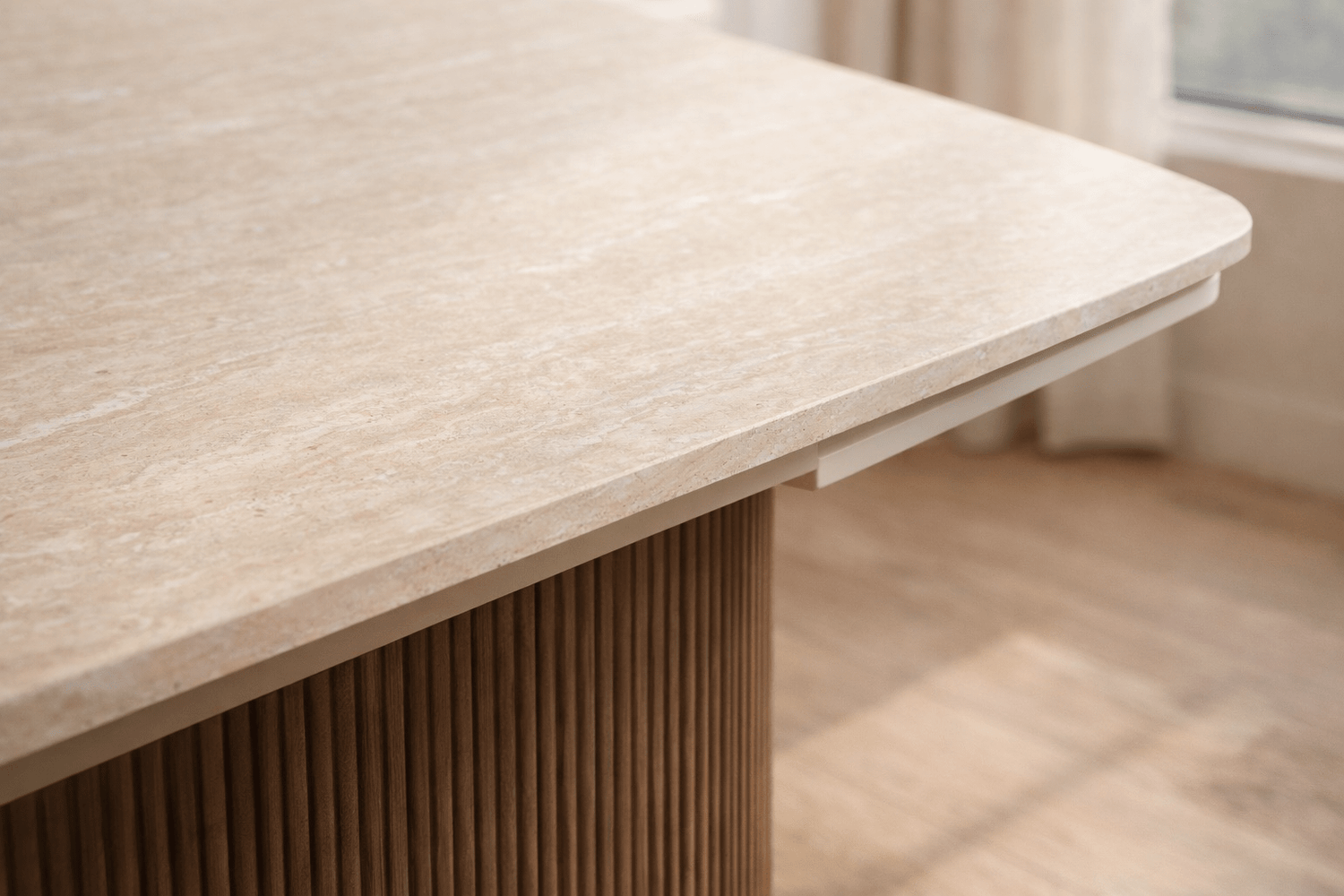 Marbré Halo Extendable Stone Dining Table - Marbre Dining CompanyDining Tables