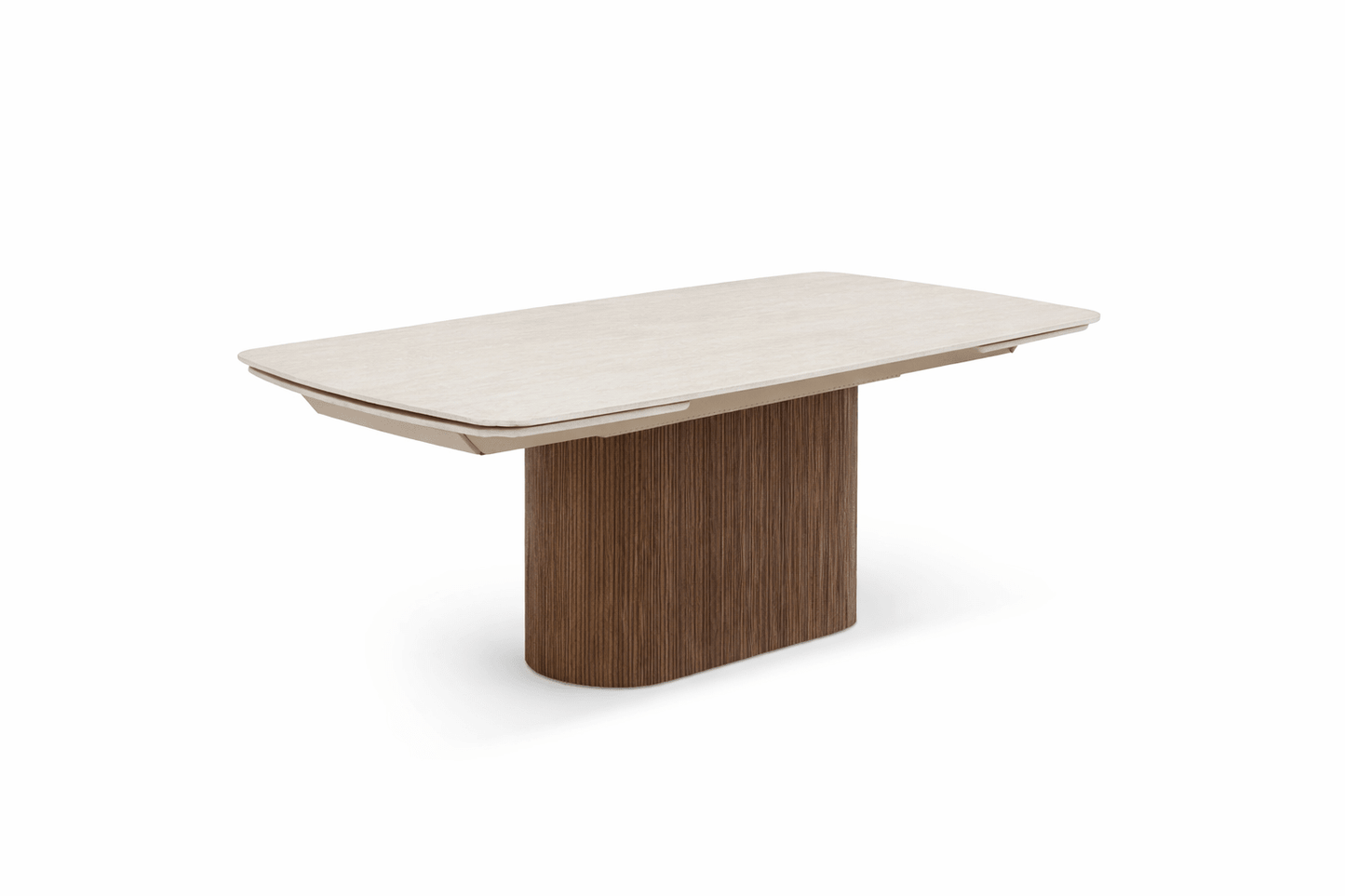 Marbré Halo Extendable Stone Dining Table - Marbre Dining CompanyDining Tables