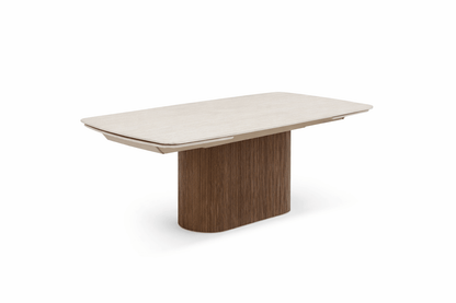Marbré Halo Extendable Stone Dining Table - Marbre Dining CompanyDining Tables