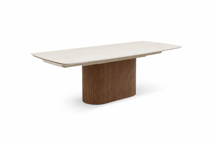 Marbré Halo Extendable Stone Dining Table - Marbre Dining CompanyDining Tables
