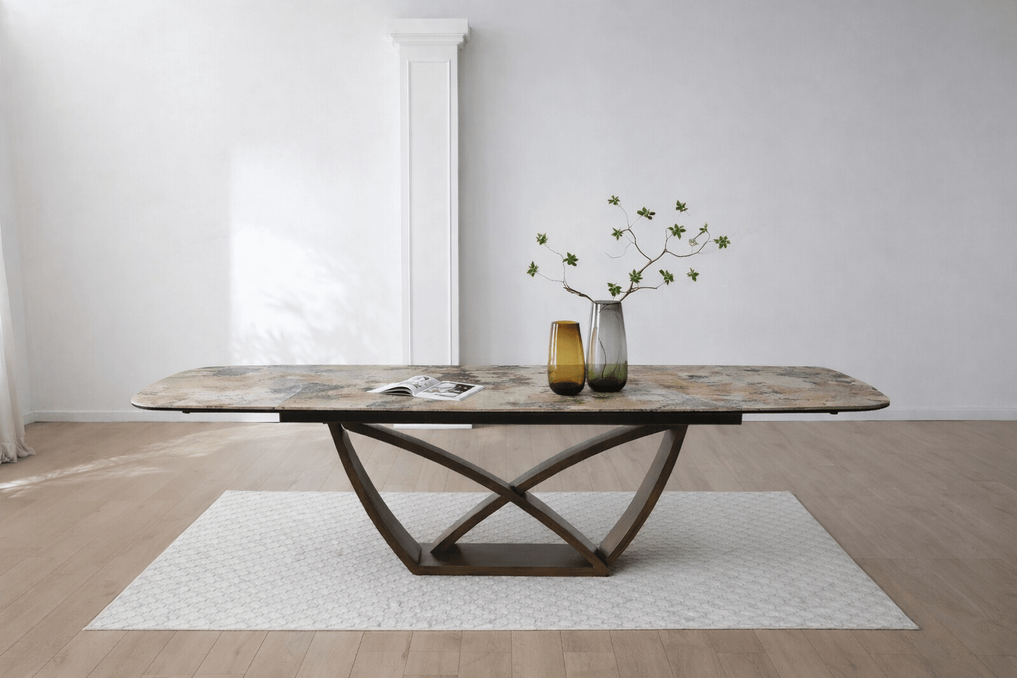 Marbré Milano Extendable Stone Dining Table - Marbre Dining CompanyDining Tables